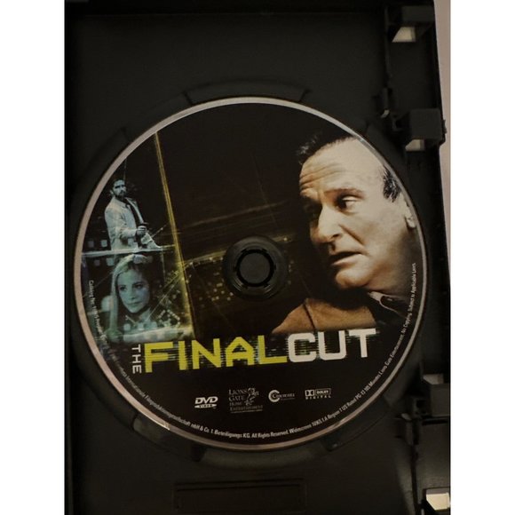 The Final Cut DVD Robin Williams Special Features Sci Fi Thriller Movie Night - Picture 3 of 4